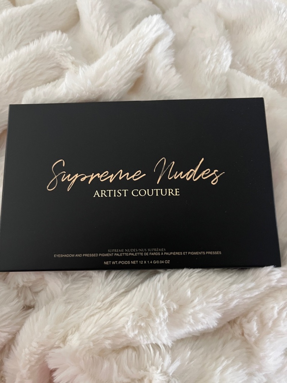 Artist Couture Neutral Matte & Metallic Eyeshadow Palette - Black, Gold, Brown